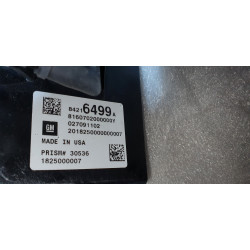 23283517 Cadillac XT5 Night Vision Front Camera 2017-2023 84216499