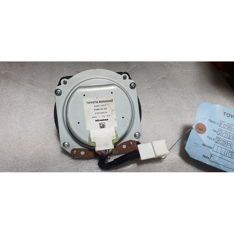 85860-33070 Lexus UX Front Right Seat Lower Blower Fan Motor 2019-2023