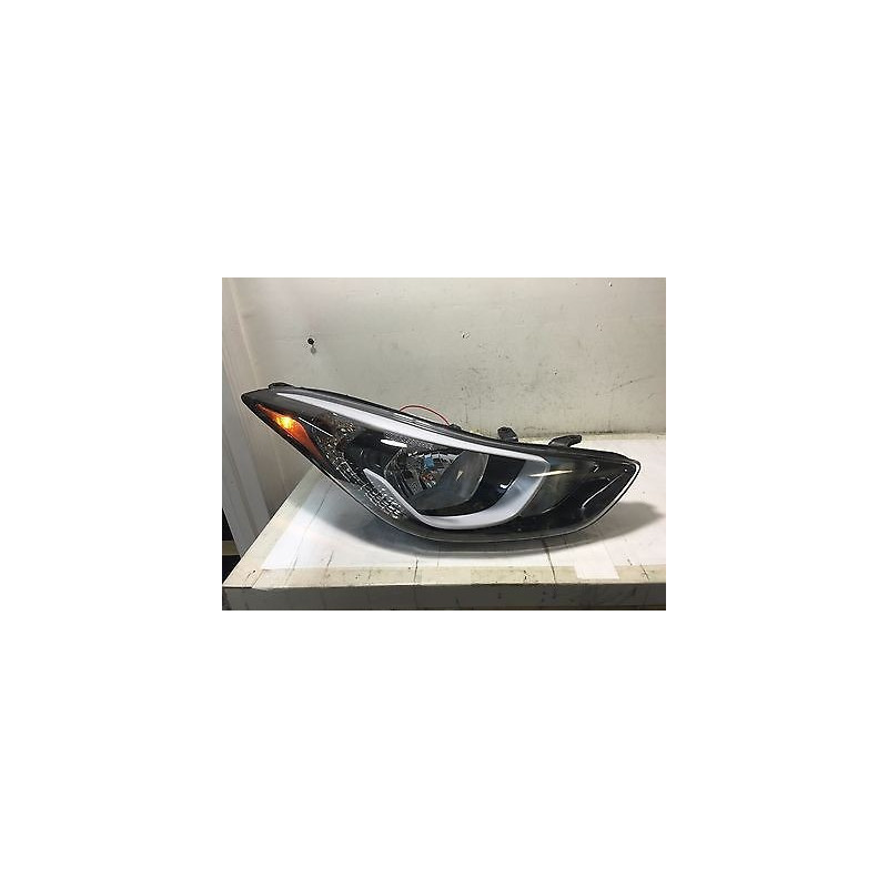 92102-3Y500 Hyundai Elantra Right LED Halogen Headlight 2014-2016