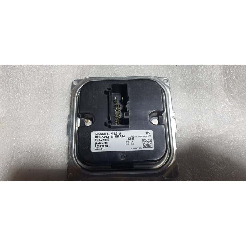 260558993E Infiniti QX50 Headlight LED Ballast Module 2019-2021