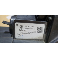 17A941036F Volkswagen Jetta Right Mid LED Headlight 2019-2022