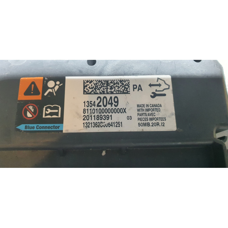13542049 Cadillac Escalade Airbag Control Module 2021-2024