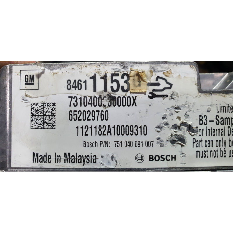 84611153 Cadillac Radio Control Module Audio Amplifier