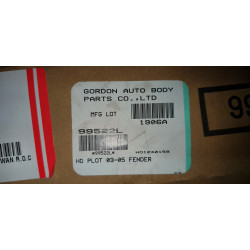 60261S9VA90ZZ Honda Pilot Left Front Fender 2003-2005