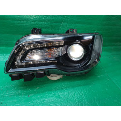 68402949AA Chrysler 300 Left LED Halogen Black Headlight 2015-2023