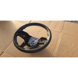 6PK622X7AD Jeep Grand Cherokee Black Leather Steering Wheel 2021