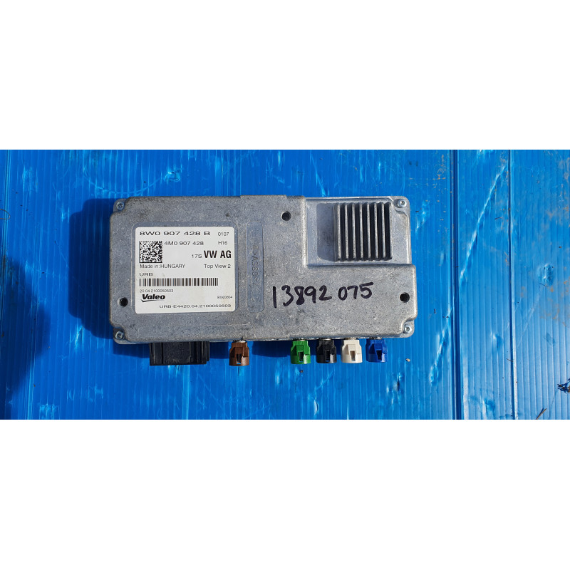 8W0907428B Audi A4 Parking Aid Camera Control Module 2017-2023 4M0907428