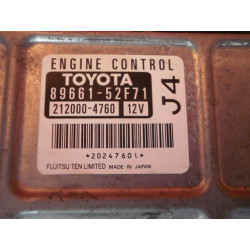 89661-52F71 Scion XD Engine Computer with 2 Keys 2008-2009