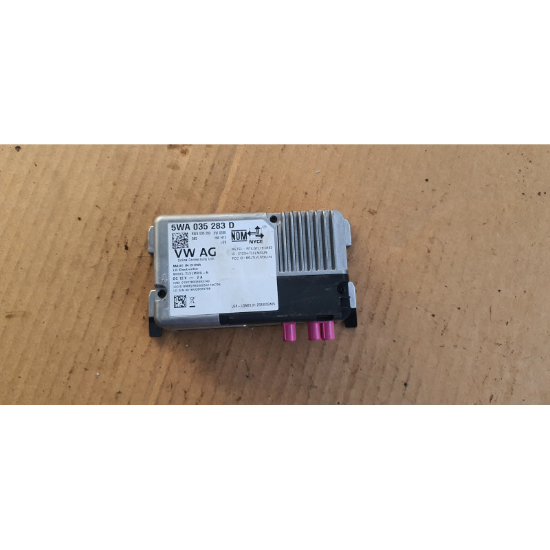 5WA035283D Volkswagen Telematics Computer Communication Control Module