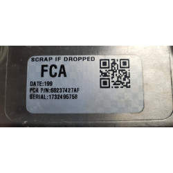 68237427AF Chrysler Pacifica Hybrid Battery Warmer Heater 2017-2023
