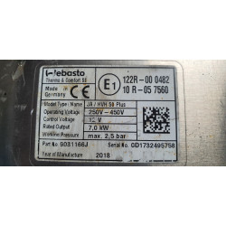 68237427AF Chrysler Pacifica Hybrid Battery Warmer Heater 2017-2023
