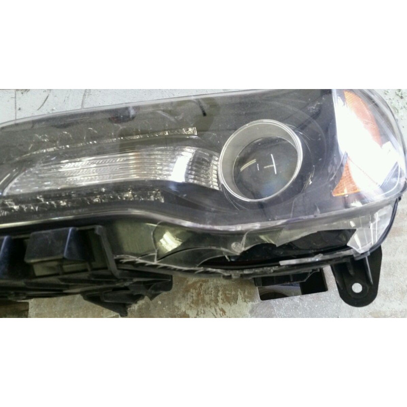 68085417AE Chrysler 300 Left LED Halogen Black Headlight 2012-2023