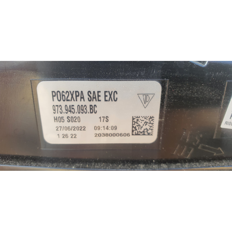 973945093BC Porsche Panamera LED Tail Lamp 2022-2023