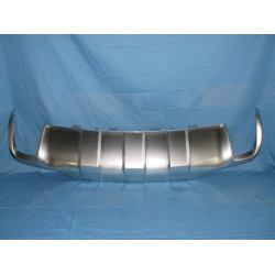 1648858025 Mercedes-Benz Chrome Satin Rear Bumper Valance Skid Cover