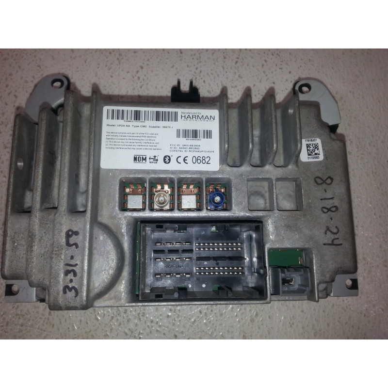 68164644AC Dodge Durango Bluetooth Radio 2014
