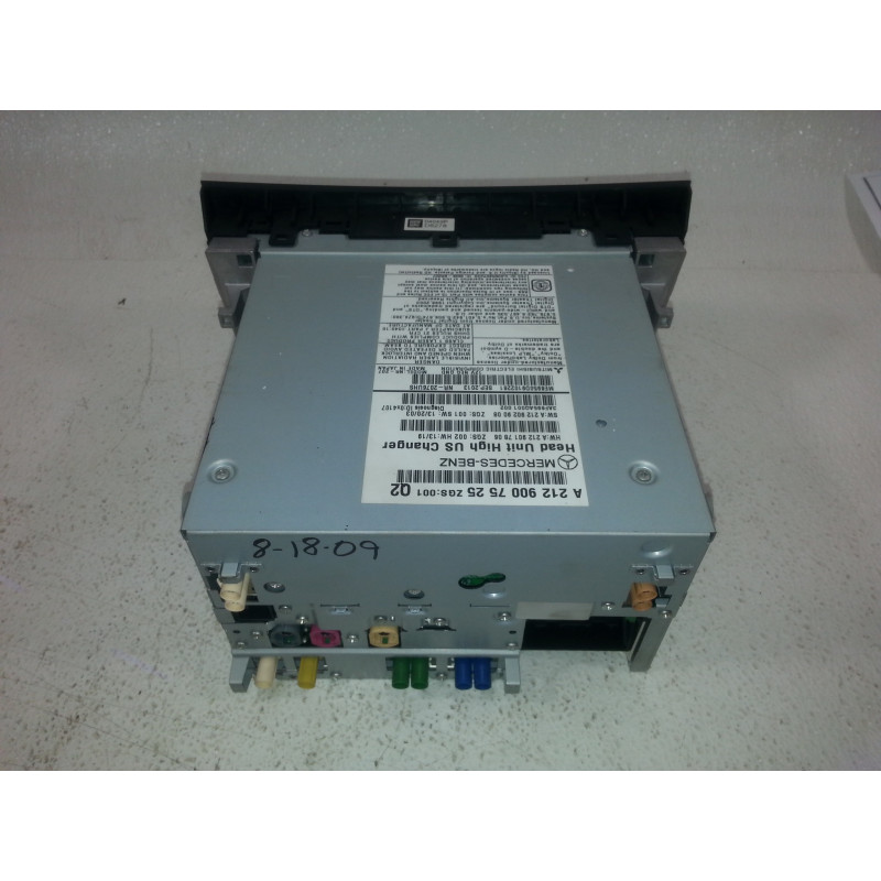 2129007525 Mercedes-Benz Navigation Phone Multimedia Radio Head Unit