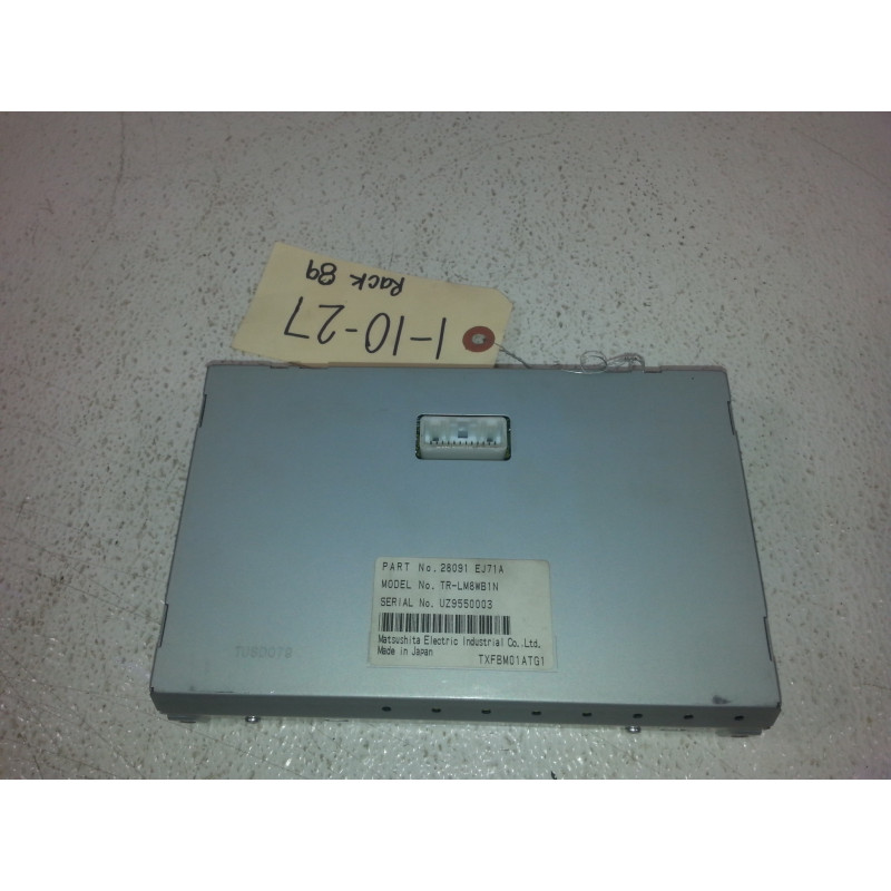 28091-EJ71A Infiniti M35 Navigation Display Screen 2007-2010