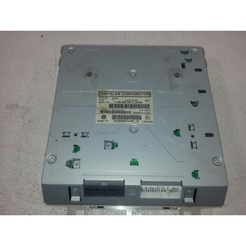 1SR92HDAAB Dodge Caravan Overhead DVD Monitor 2011-2016