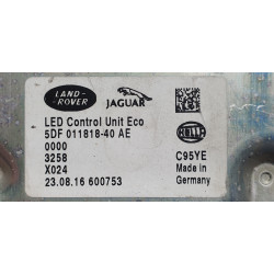 Jaguar XE LED Ballast Module 2016-2018