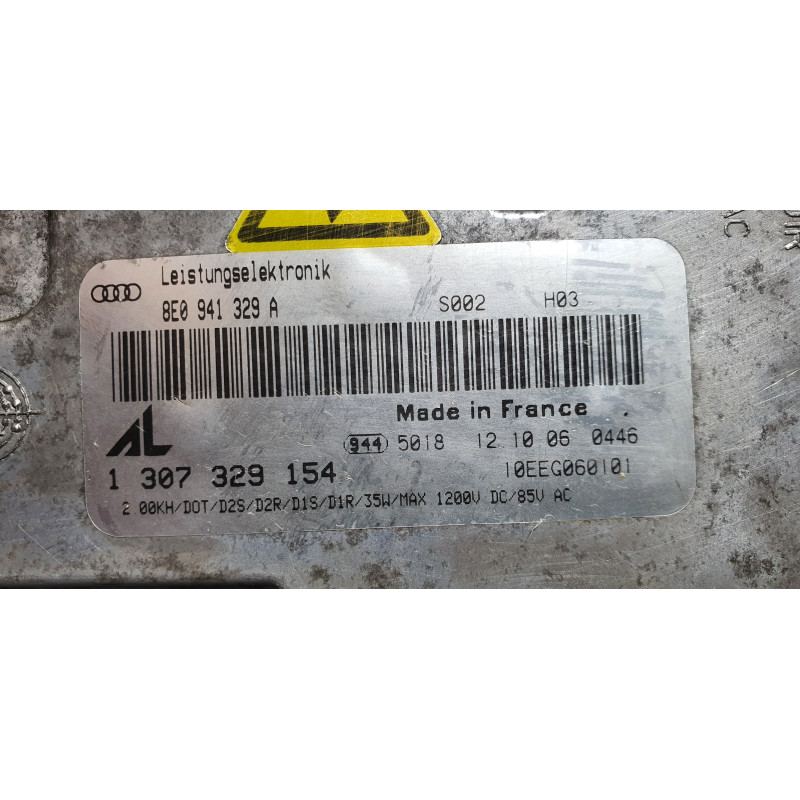 8E0941329A Audi A3 Xenon Ballast Module 2005-2011