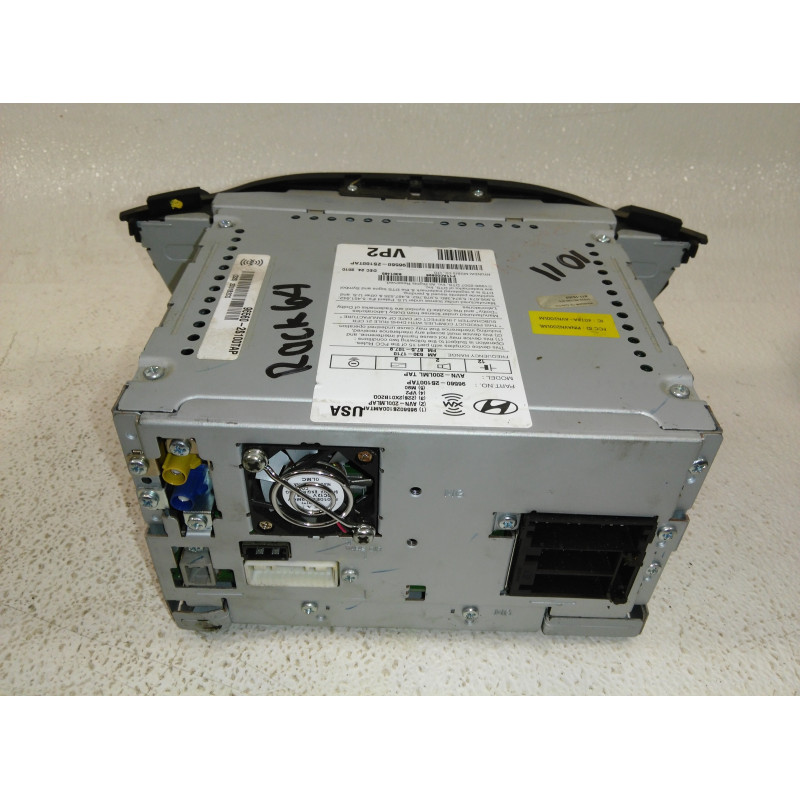 96560-2S100 Hyundai Tucson Navigation System (Bluetooth/CD/MP3/AM/FM/XM)