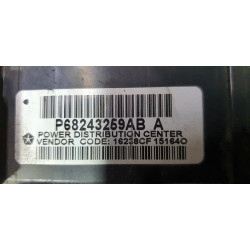 68243259AB Dodge Ram 1500 Fuse Relay Distribution Box 2015-2022 68322373AD