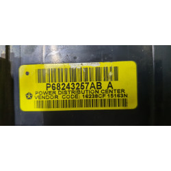 68243257AB Dodge Ram 1500 Fuse Relay Distribution Box 2015-2021 68322371AD