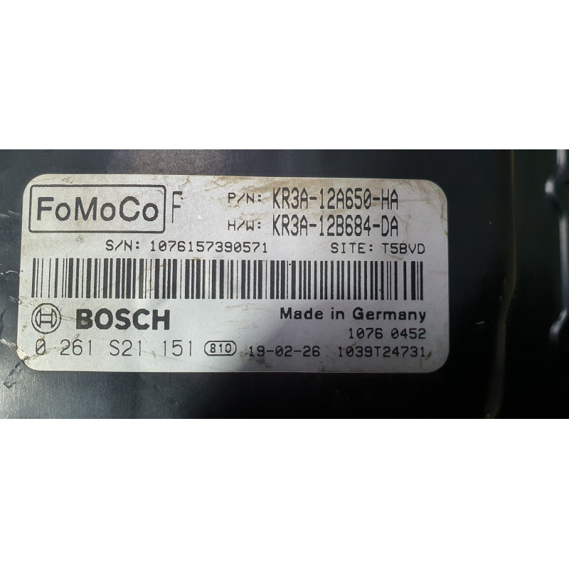 KR3A-12A650-HA Ford Mustang Engine Control Module 2018-2022 KR3A-12B684-DA