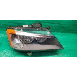 63117222026 BMW X3 Right Halogen Headlight 2011-2014