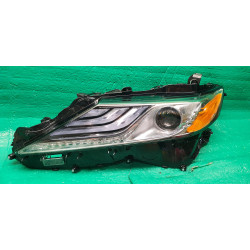 10100-8A0E2 Toyota Camry Left Full LED Chrome Headlight 2018-2023