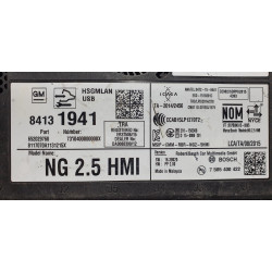 84131941 Chevrolet Camaro Multimedia Interface Control Module 2016-2018