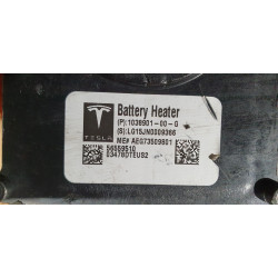 1038901-00-G Tesla Model S Battery Heater 2016-2021
