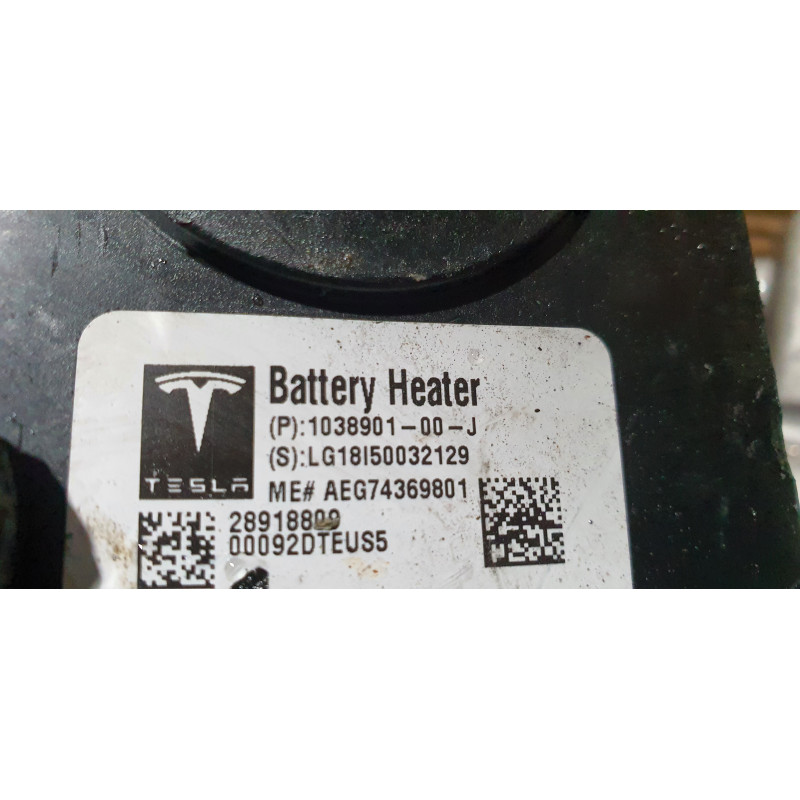 1038901-00-J Tesla Model S Battery Heater 2016-2021