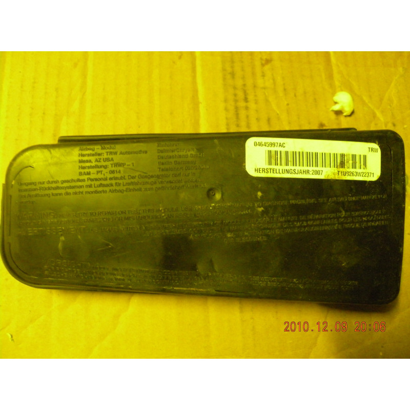 04645997AC Chrysler 300 Seat Airbag 2005-2010