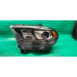 Dodge Durango Left LED Halogen Black Headlight 2014-2020