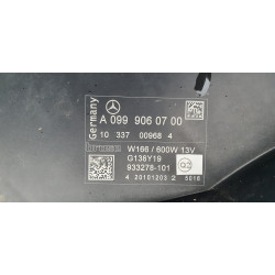 A0999060700 Mercedes-Benz ML Radiator Cooling Fan 2012-2019