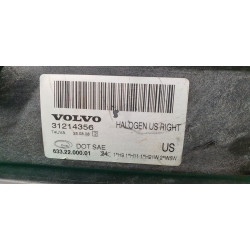 31214356 Volvo S80 Right Halogen Headlight 2008-2013