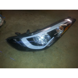 92101-3Y500 Hyundai Elantra Left LED Headlight 2014-2016