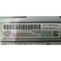 503551762906 Alfa Romeo Giulia Navigation Sat HD Receiver 2017-2021