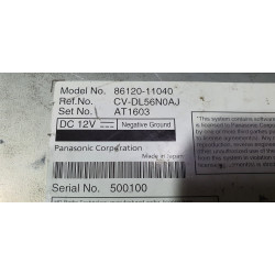 86120-11040 Lexus LC GPS Navigation Radio Receiver 2018