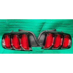 FR3B-13B505-BH Ford Mustang Left LED Tail Lamp Chrome Decal 2015-2017