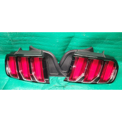 FR3B-13B505-BH Ford Mustang Left LED Tail Lamp Chrome Decal 2015-2017