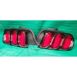 FR3B-13B505-BH Ford Mustang Left LED Tail Lamp Chrome Decal 2015-2017