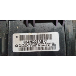 68425203AB Jeep Grand Cherokee Fuse Relay Distribution Box 2018-2022