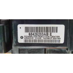 68425203AB Jeep Grand Cherokee Fuse Relay Distribution Box 2018-2022