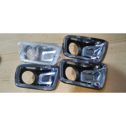 62256-EZ02B Nissan Titan Right Chrome Fog Lamp Bezel Trim 2016-2019