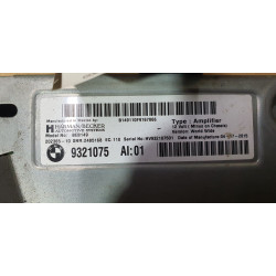 9321075 BMW X5 Harman Becker Audio Amplifier Amp 2014-2019