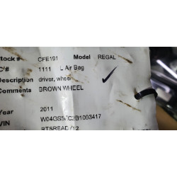 20941389 Buick Regal Steering Wheel Airbag 2011-2012 22838159