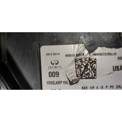 260105DC1A Infiniti QX30 Right LED Halogen Headlight 2017-2019