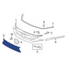 71107-TGH-A00 Honda Civic Front Bumper Lower Grille 2017-2021